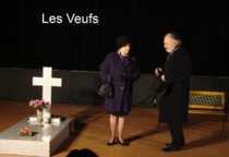 Les Veufs de Louis Calaferte avec Anne Mélou et Jean Barrier